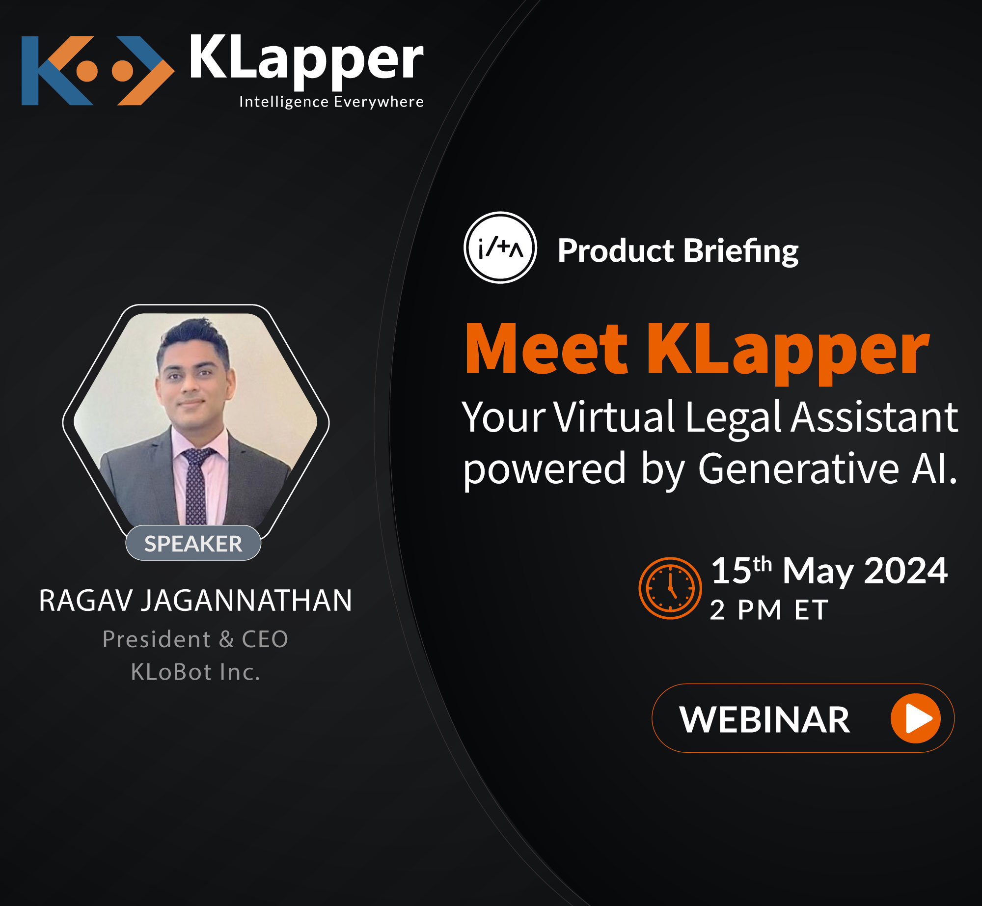 Meet KLapper: Your Virtual Legal Assistant powered by Generative AI.