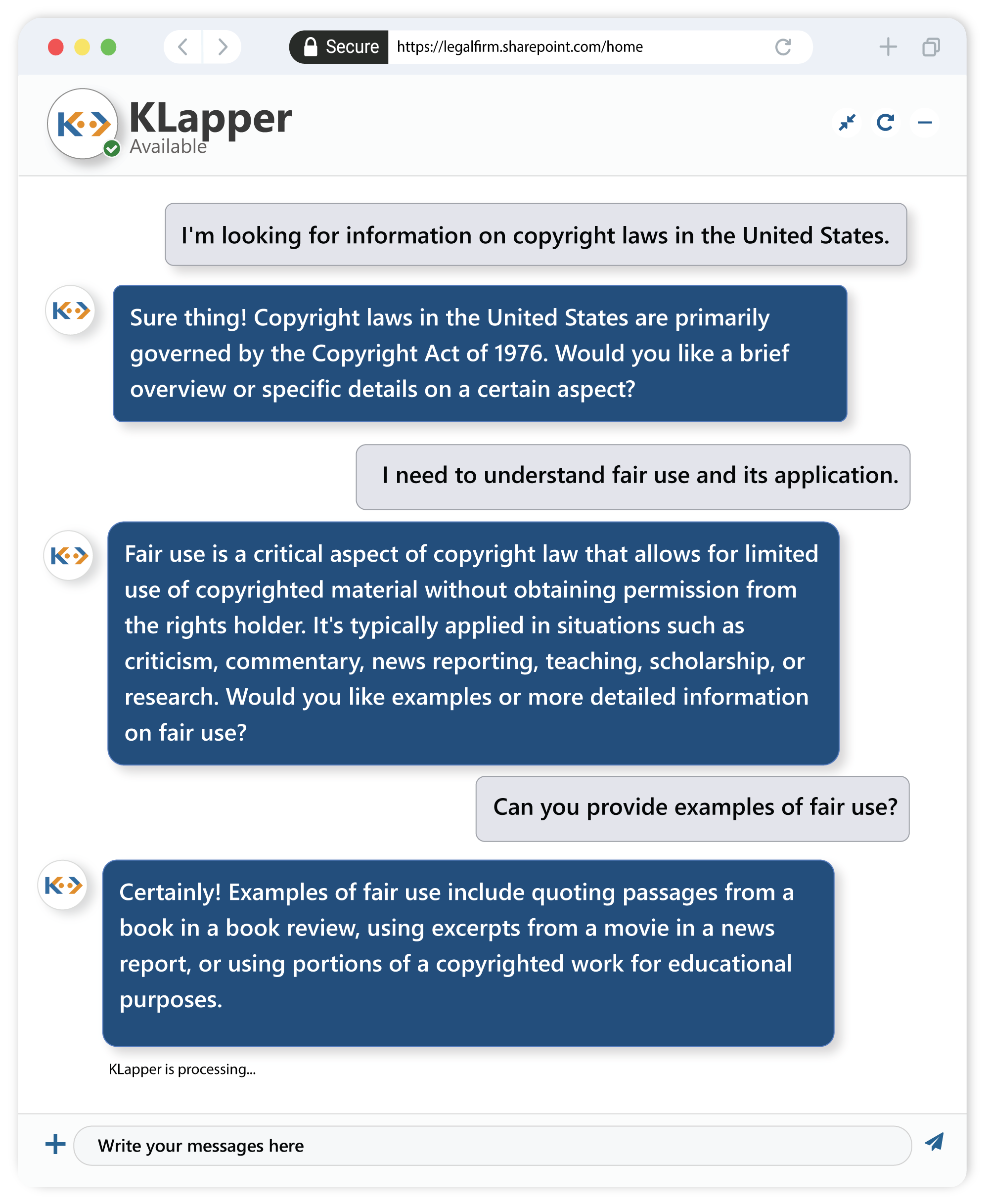 KLapper – Your Virtual Legal Research Assistant!